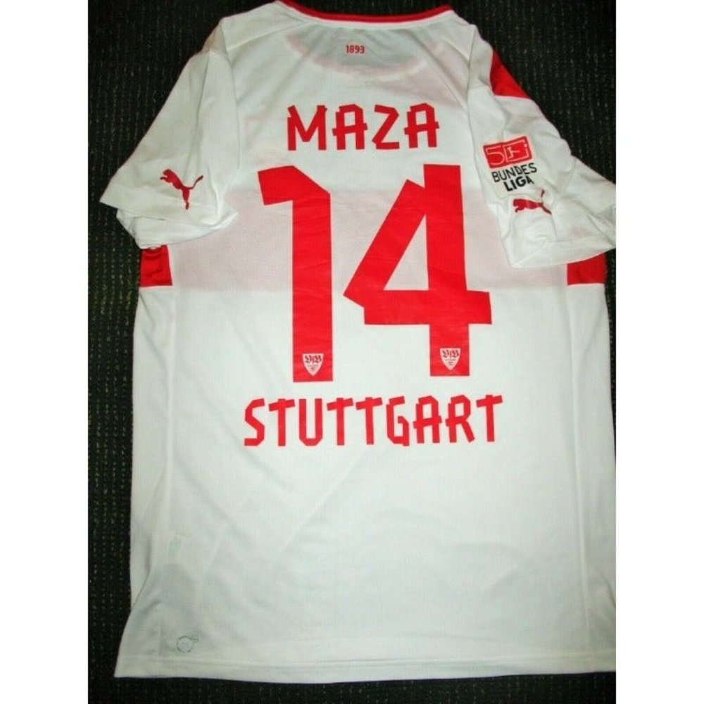 Maza Stuttgart 2012 MATCH WORN Soccer Jersey XL